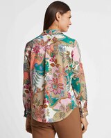 Foxcroft Charlie Jacobean Floral Shirt thumbnail number 2