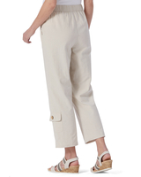 Captiva Button-Pocket Cropped Pants thumbnail number 2