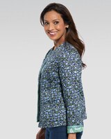 Highland Meadow Reversible Quilted Jacket thumbnail number 4