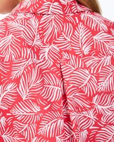 Lucie 3/4 Sleeve Beach Leaves Blouse thumbnail number 5