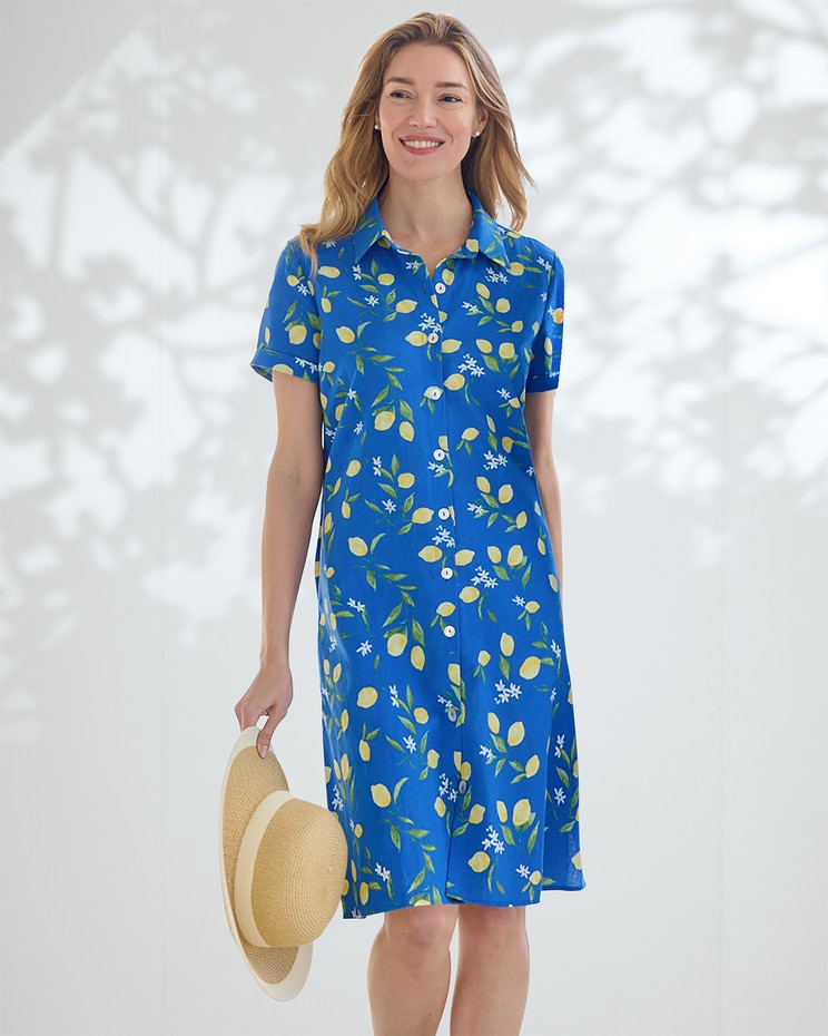 Lemon Grove Shirt Dress  image number 1