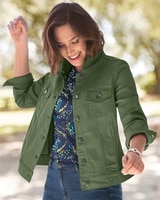 DreamFlex Colored Jean Jacket thumbnail number 1