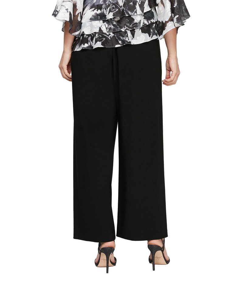 Matte Jersey Straight Leg Long Pant image number 3