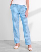 Gingham Seersucker Pants thumbnail number 1
