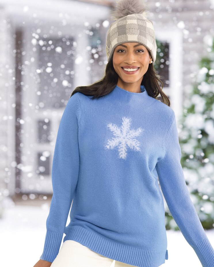 Cozy Snowflake Sweater image number 1