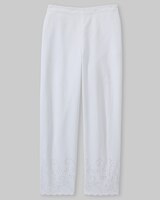 Dennisport Eyelet-Hem Cropped Pants thumbnail number 2
