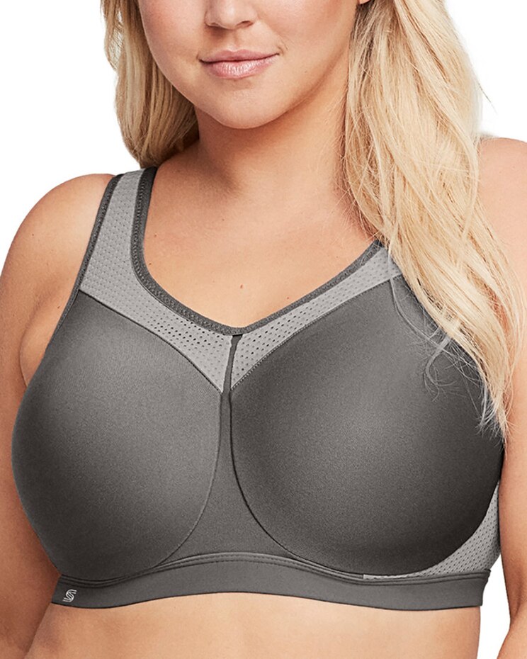 Glamorise High Impact Seamless Sports Bra Underwire image number 1