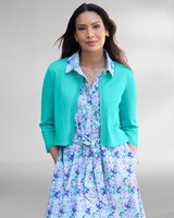 Fresh-Cut Flowers Shirtdress thumbnail number 2