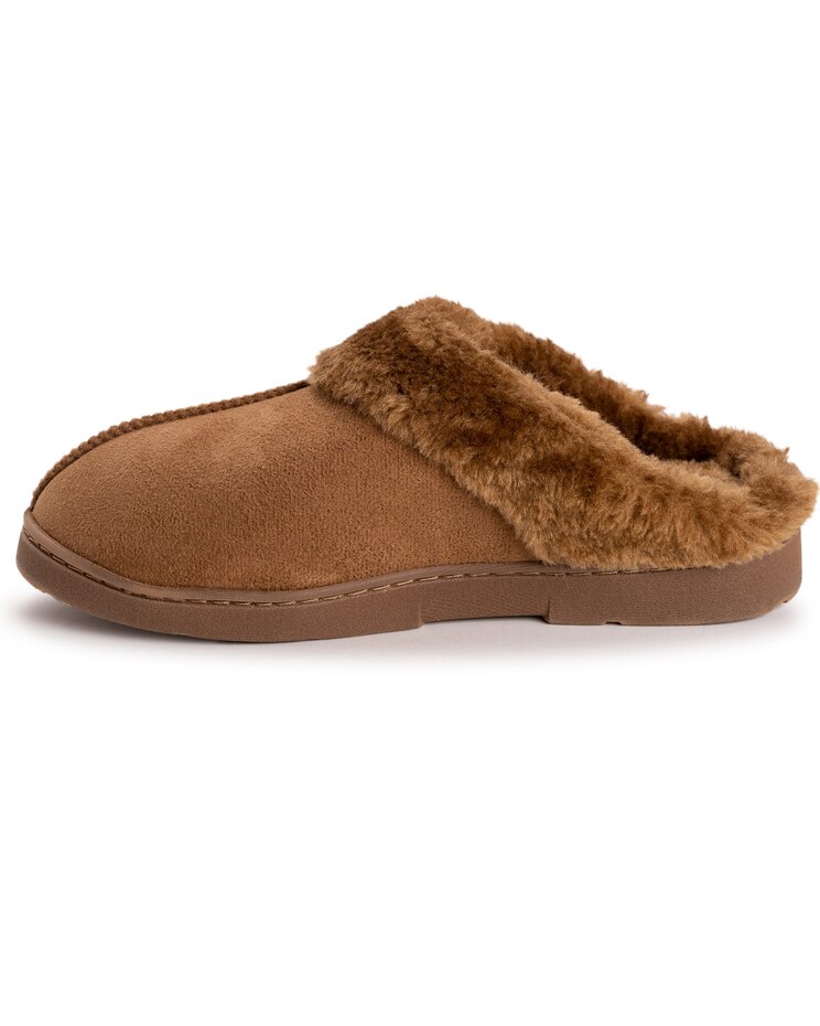 MUK LUKS® Women's Poly Suede Clog Slippers image number 7