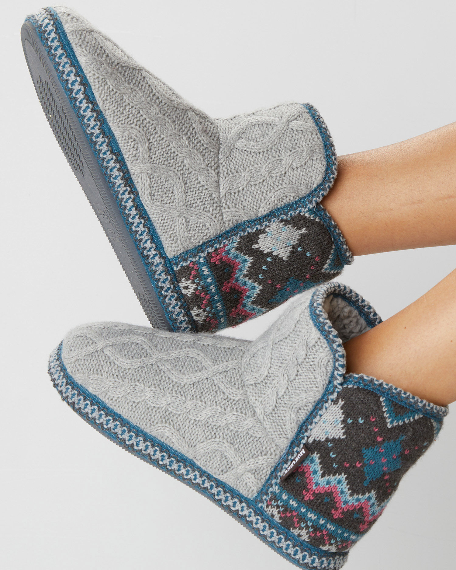 Muk luks leigh bootie slippers hot sale