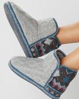MUK LUKS® Leigh Bootie Slippers thumbnail number 2