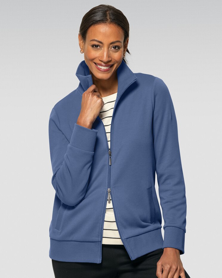 Candace Everyday Knit Zip Jacket image number 2