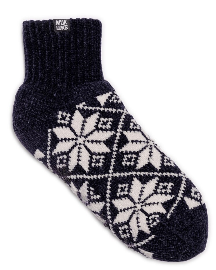 MUK LUKS Chenille Footie Sock & Headband Gift Sets image number 1