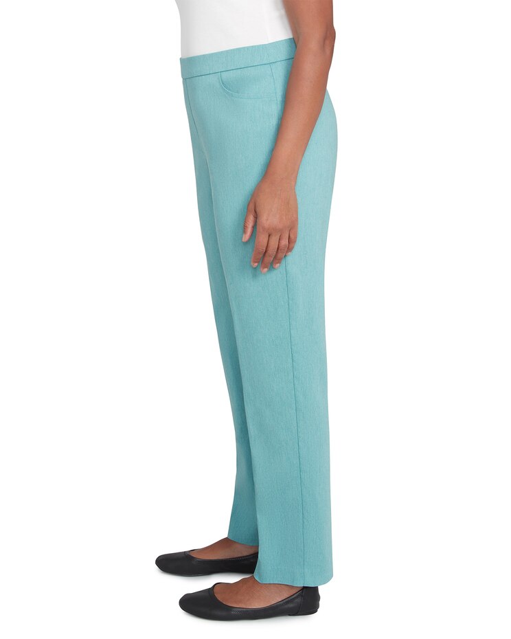 Alfred Dunner® Lake Victoria Petite Front Pocket Pant with All Around Elastic image number 4