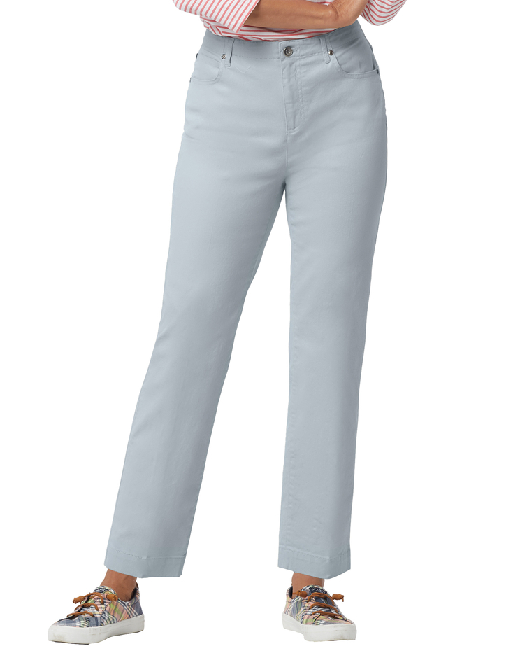 Dreamflex Color Comfort-Waist Ankle Jeans image number 1