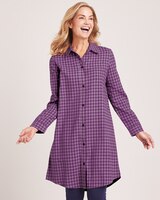 Super-Soft Flannel Nightshirt thumbnail number 1