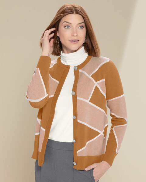 Graphic Colorblock Sweater