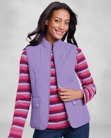 Berkshire Solid Quilted Vest thumbnail number 1