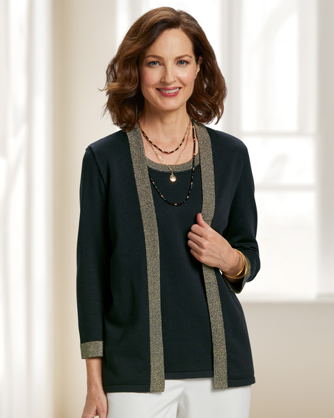 Madison Hint-of-Sparkle Sweater