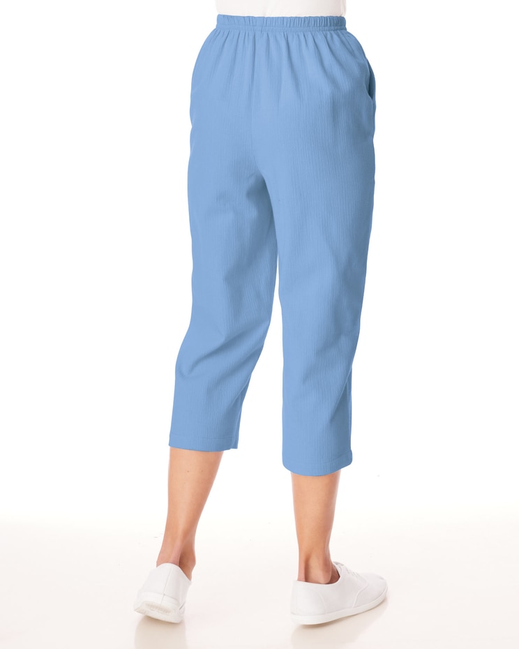 Crinkle Calcutta Cloth Capris image number 2