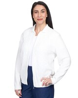 Alfred Dunner® Classics Classic Zip Up Front Cardigan thumbnail number 6