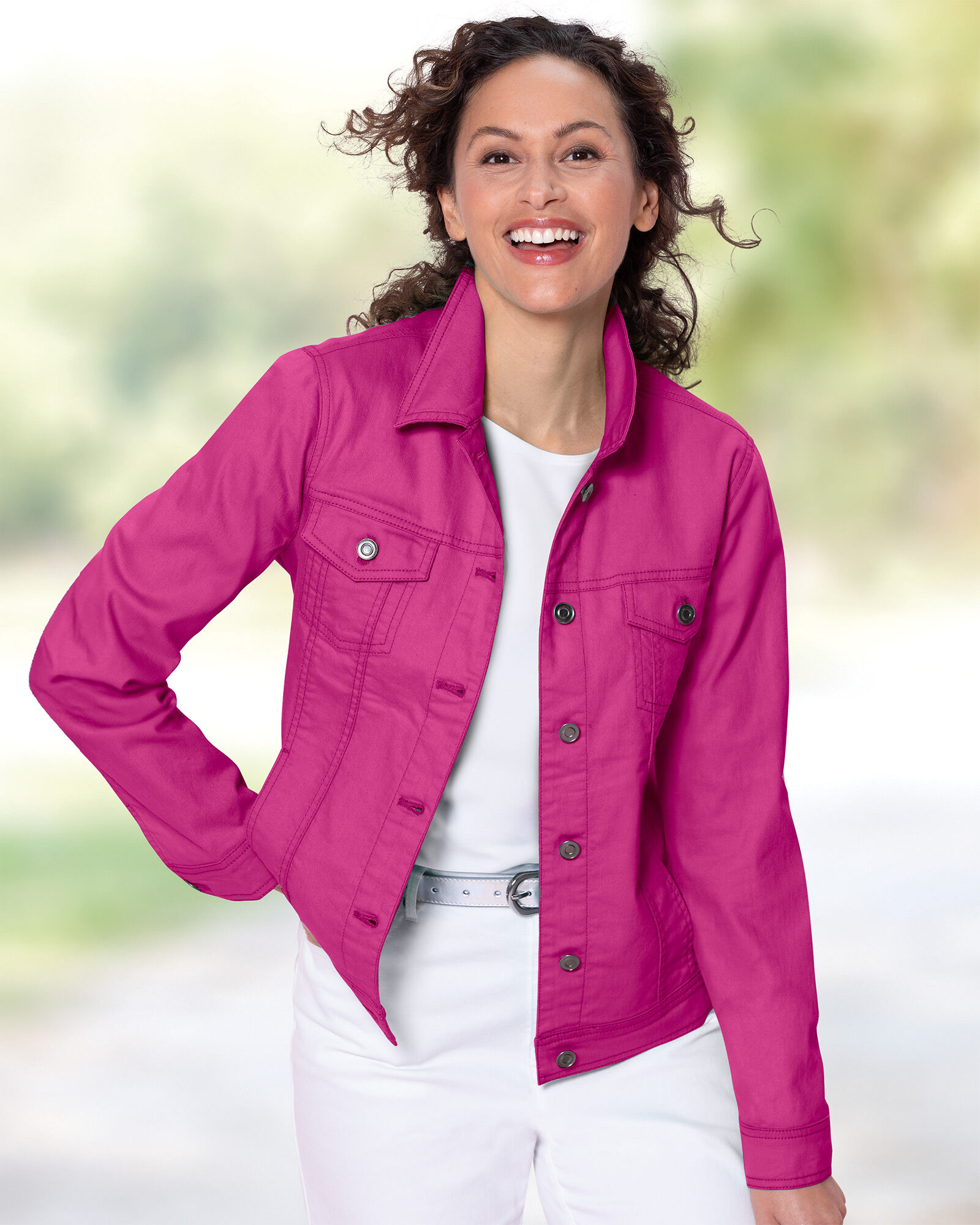 DreamFlex Colored Jean Jacket Appleseed s