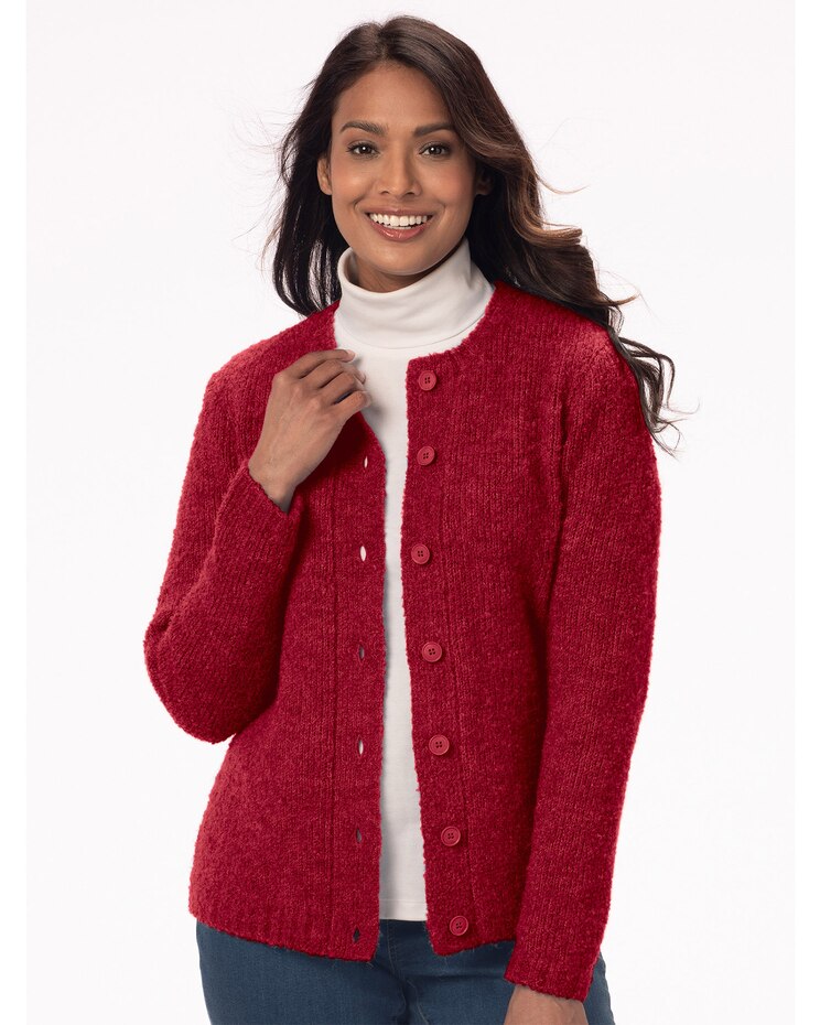 Cuddle Boucle Cardigan image number 1