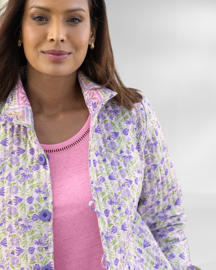 Fresh Flowers Reversible Jacket image number 2