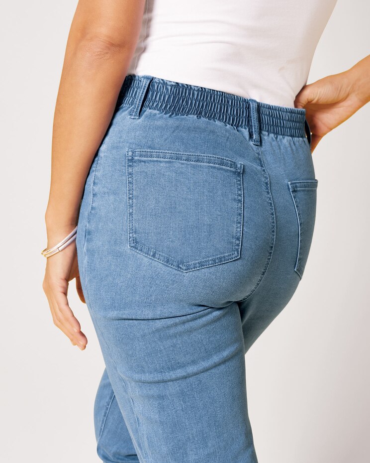 DenimEase Back-Elastic Jeans image number 2