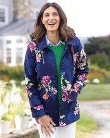 Got-You-Covered Floral Hooded Jacket thumbnail number 1