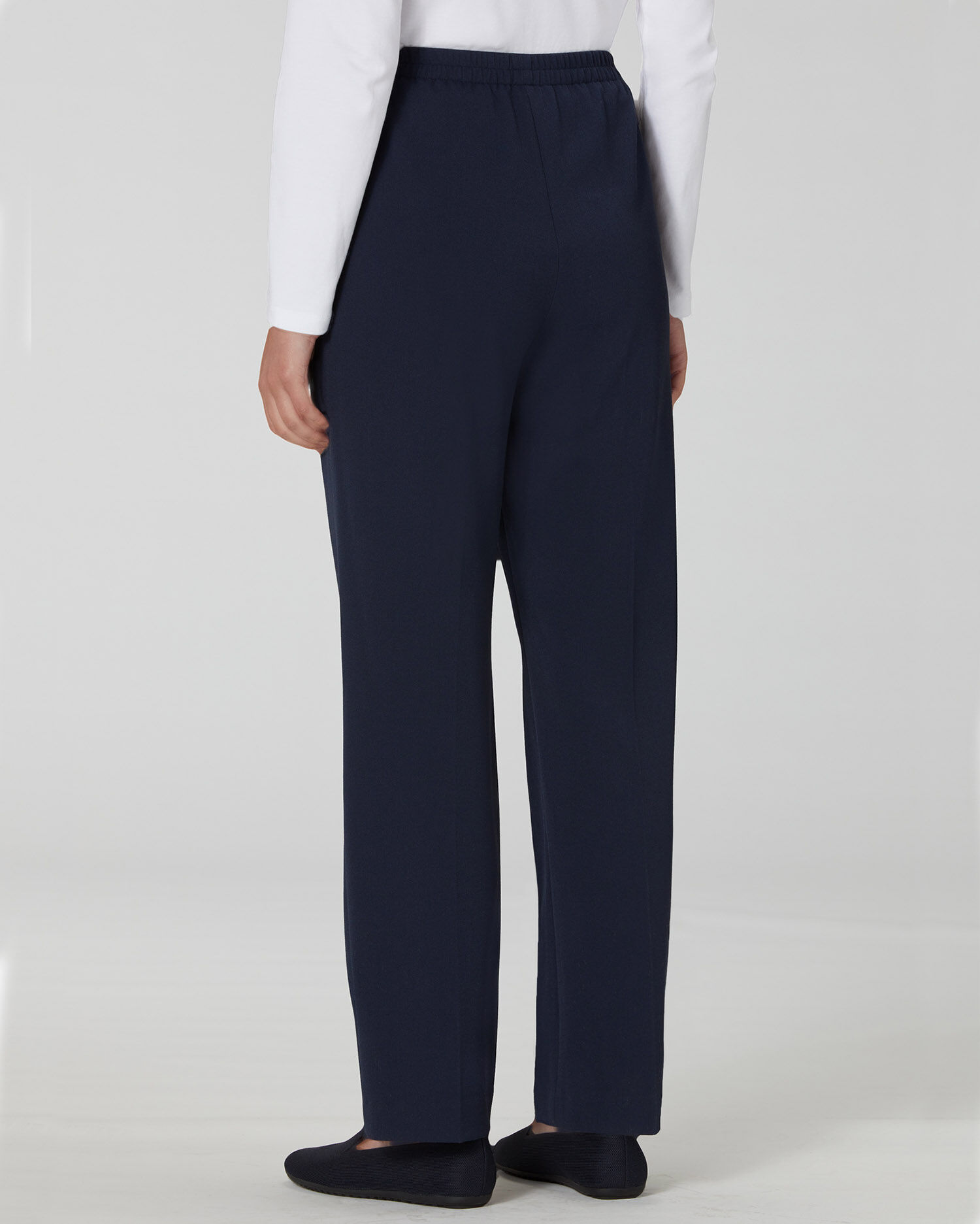 Dennisport Comfort-Waist Relaxed Straight Leg Chinos