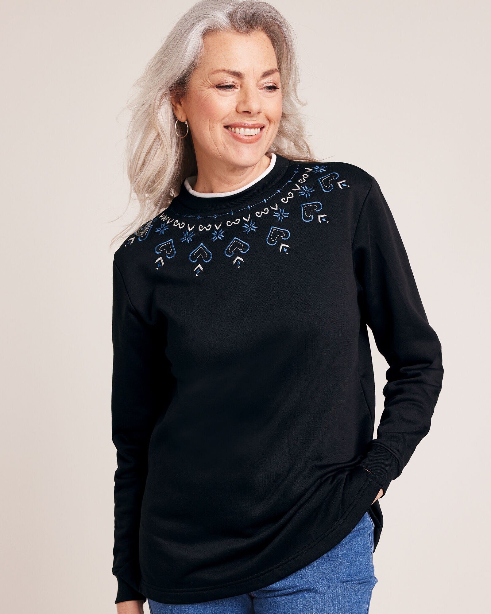 Best tunic sweatshirt outlet