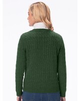 Wool Cabled Cardigan  thumbnail number 2