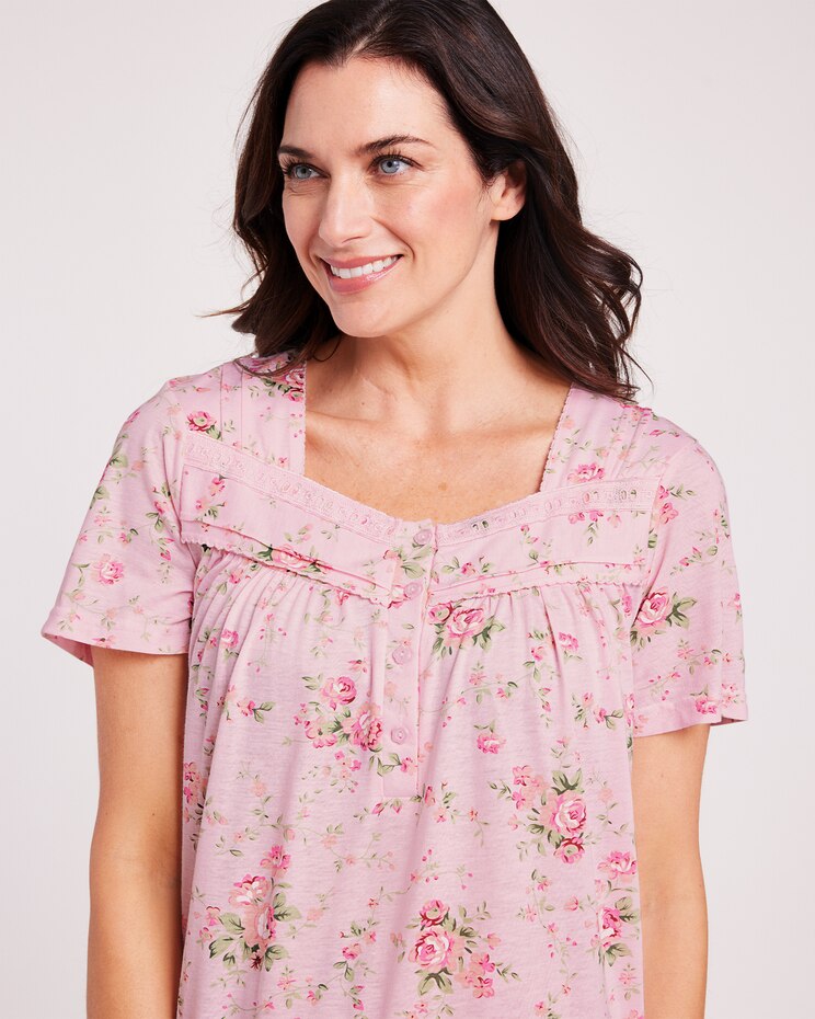 Floral Roses Nightgown image number 2