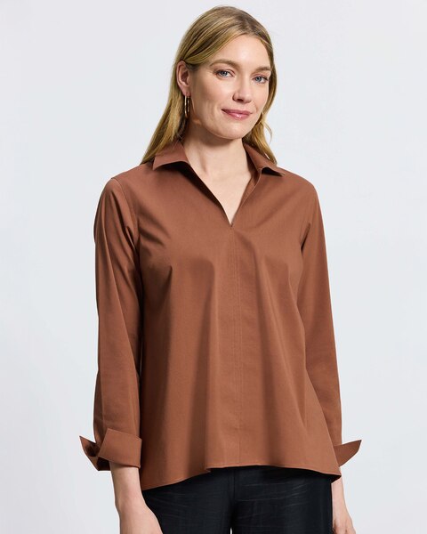 Foxcroft Agnes Essential Stretch Non-Iron Shirt