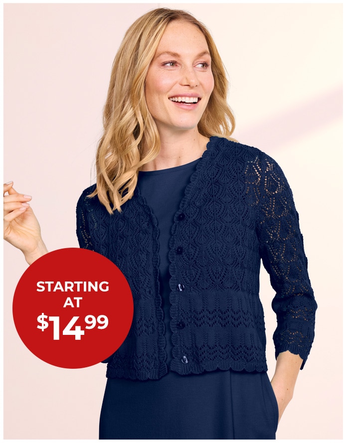 starting at $14.99
