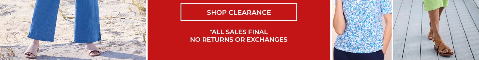 summer's biggest sale! up to 80% off everything! prices as marked shop clearance *all sales final no returns or exchanges