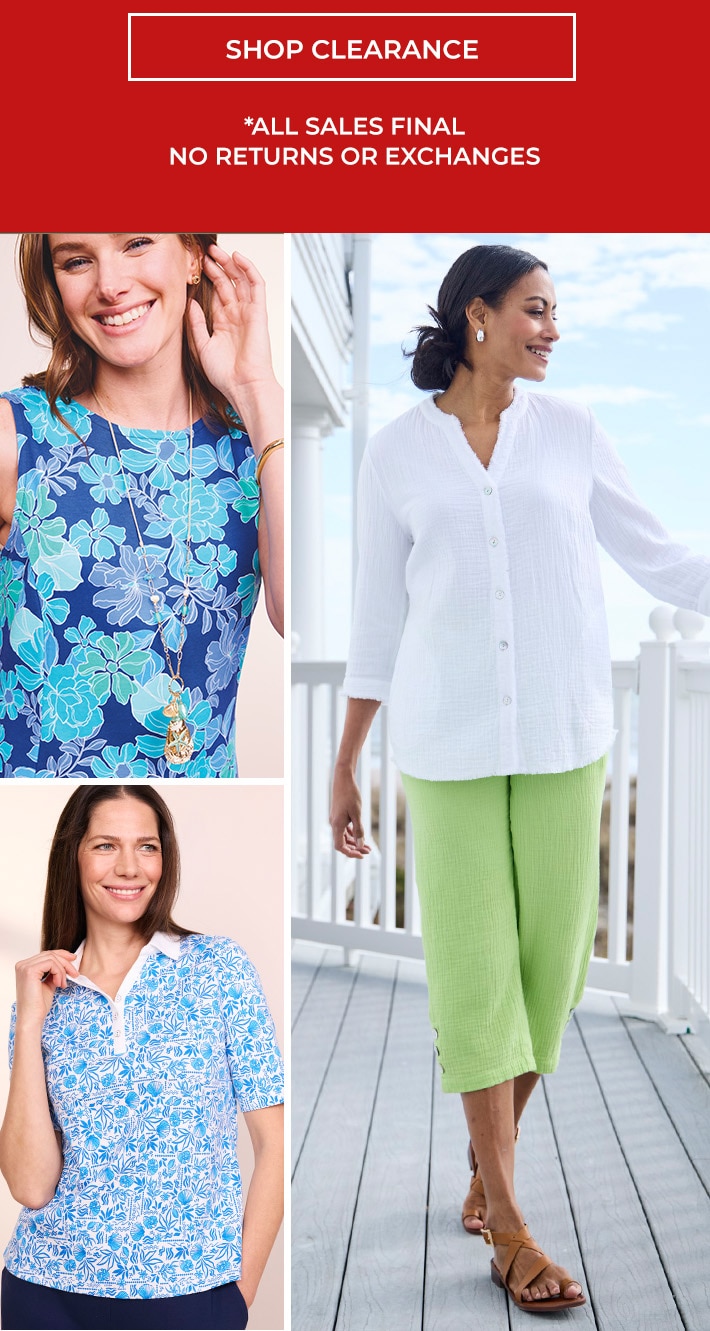 summer's biggest sale! up to 80% off everything! prices as marked shop clearance *all sales final no returns or exchanges