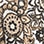 Essential Cotton Sedona Batik-Print Roll-Sleeve Tee 