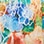Alfred Dunner® Moody Blues Moody Watercolor Floral V-Neck Top