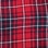 Ruffled-Collar Plaid Tunic