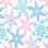 Snowflake-Print Faux-Wrap Pajamas