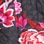 Sketched Rose Reversible Zip-Front Jacket